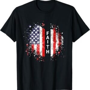 Love in Faith | American Faith | Graphic Christian T-Shirt