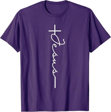 Divine Cross: The Sacred Name of Jesus | Christian | jesus T-Shirt - Image 4