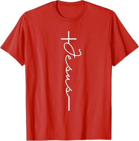 Divine Cross: The Sacred Name of Jesus | Christian | jesus T-Shirt - Image 3