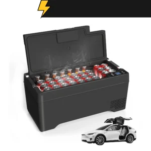ACOPOWER TesFridge Portable FreezerββSpecially Designed for Tesla Model 3, Y, and X