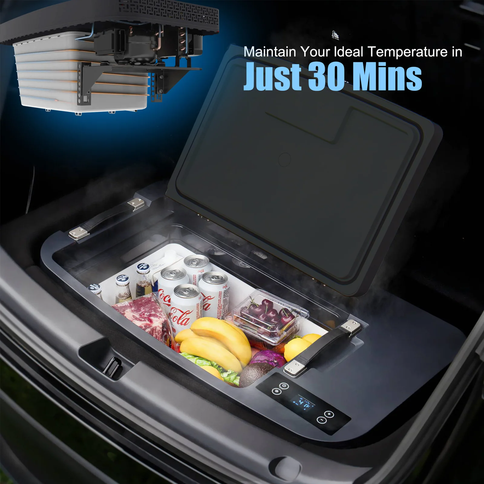 ACOPOWER TesFridge Portable Freezer——Specially Designed for Tesla Model 3, Y, and X - Image 3