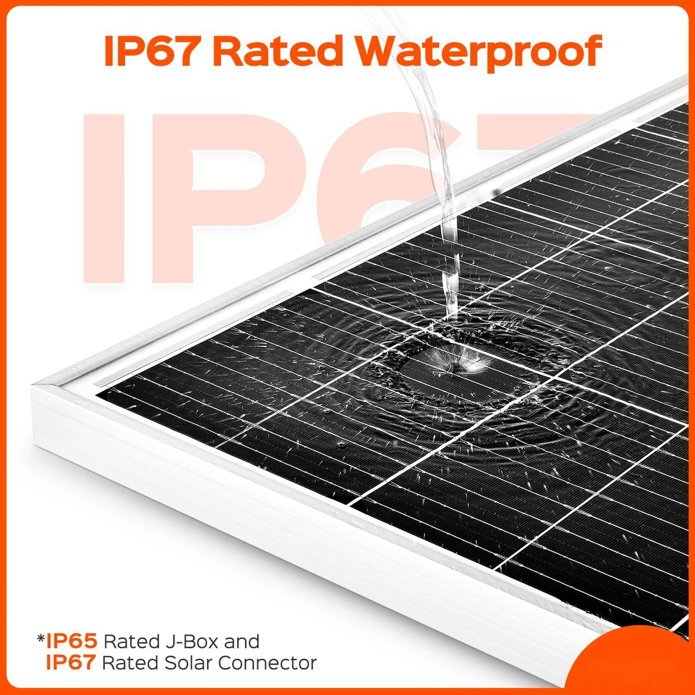 ACOPOWER 200 Watt 24 Volt 9BB Cell Monocrystalline Solar Panel - Image 4